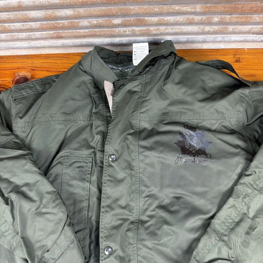 Vintage Carhartt Prof Tech Military Jacket Netherlands Marine Corps Mens L 1999